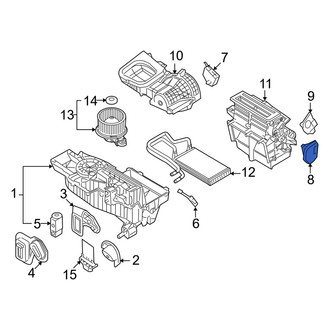 Mercury OE - HVAC Air Inlet Door Actuator