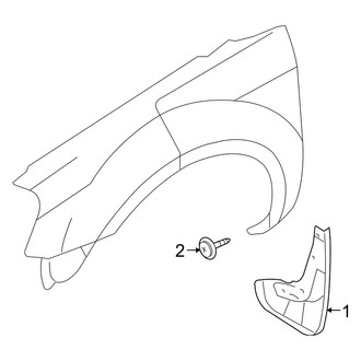 Mercury OE - Fender - Exterior Trim