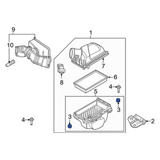 Mercury OE - Air Filter Housing Grommet