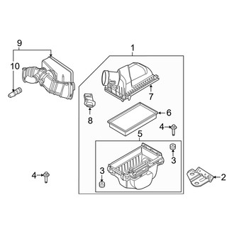 Mercury OE - Engine / Transaxle - Air Intake