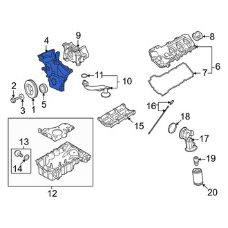 Mercury OE - Engine Timing Cover