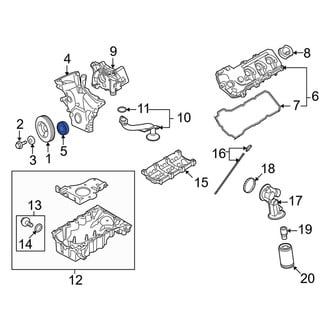 Mercury OE - Front Engine Crankshaft Seal