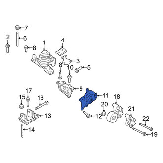 Mercury OE - Upper Automatic Transmission Mount