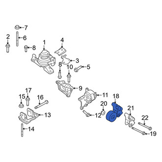 Mercury OE - Lower Automatic Transmission Mount