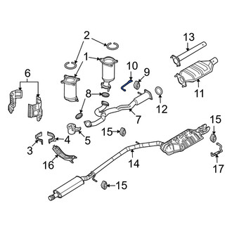 Mercury OE - Exhaust System Hanger Insulator