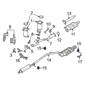 Mercury OE - Exhaust System Hanger Insulator