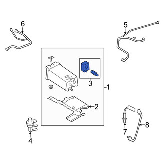 Mercury OE - Vapor Canister Purge Solenoid