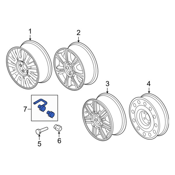 Wheel Lock Set