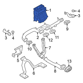 Mercury OE - HVAC Duct Adapter