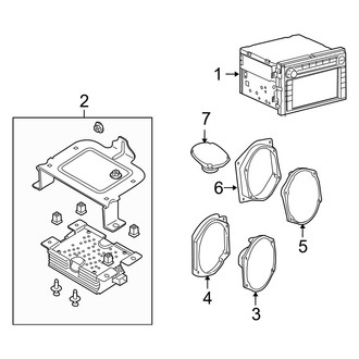 Mercury OE - Instrument Panel - Sound System