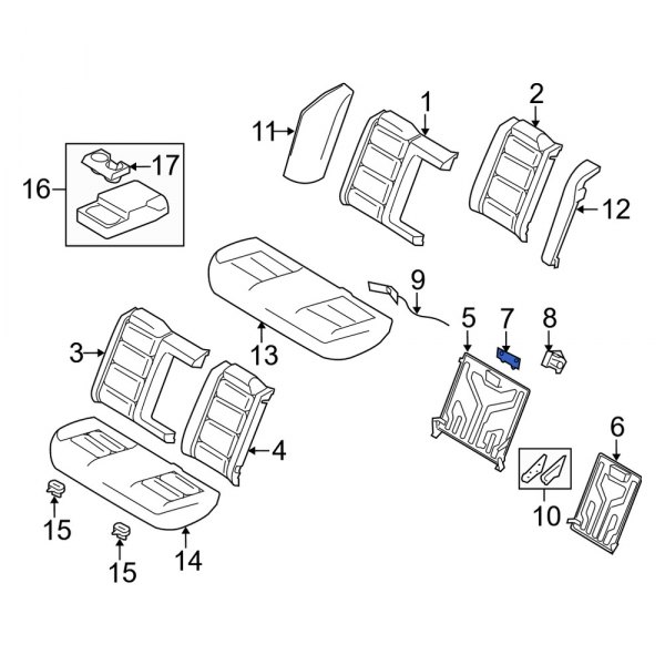 Folding Seat Latch