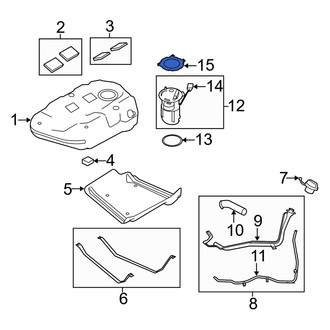 Mercury OE - Fuel Tank Lock Ring