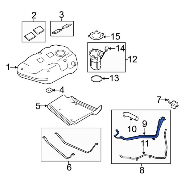 Fuel Filler Neck