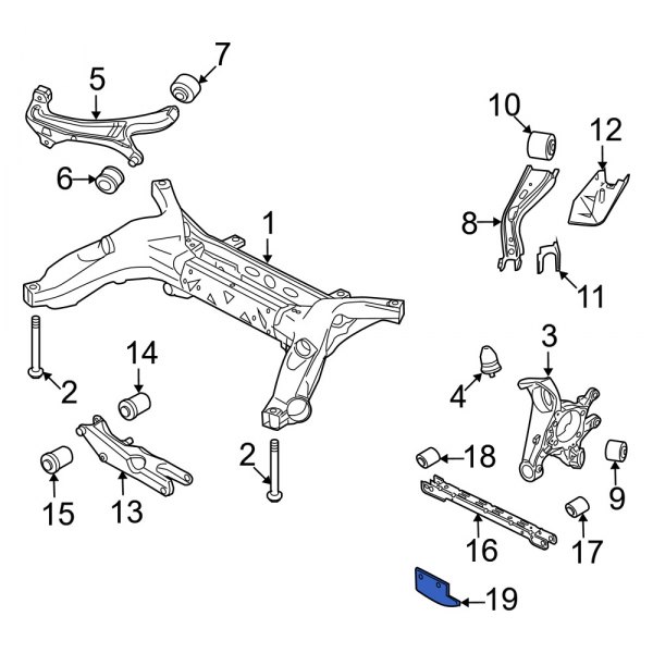 Suspension Track Bar Bracket