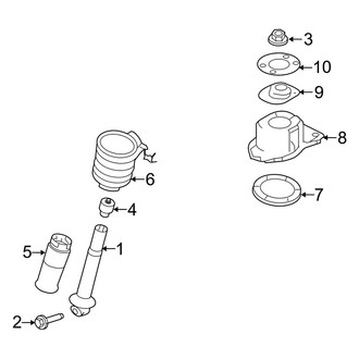 Mercury OE - Rear Suspension - Struts & Components (AWD)