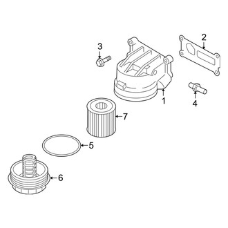 Mercury OE - Cooling - Oil Cooler (Hybrid)