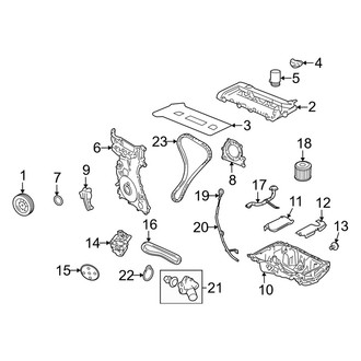Mercury OE - Engine / Transaxle - Engine Parts