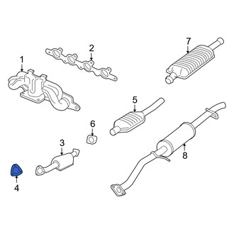 Mercury OE - Front Catalytic Converter Gasket