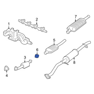 Mercury OE - Front Catalytic Converter Gasket