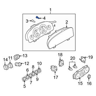 Mercury OE - Instrument Panel Light Bulb