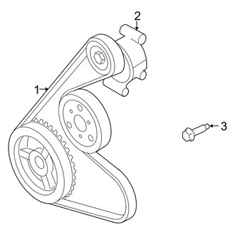 Mercury OE - Cooling - Belts & Pulleys (Hybrid)