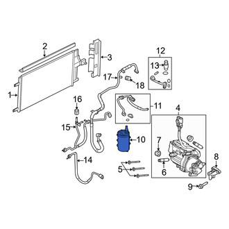 Mercury OE - A/C Receiver Drier