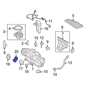 Mercury OE - A/C Expansion Valve