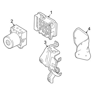 Mercury OE - Electrical - ABS Components (Hybrid)
