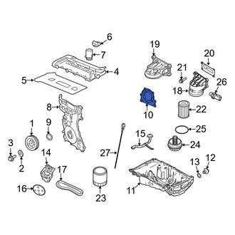 Mercury OE - Rear Engine Crankshaft Seal