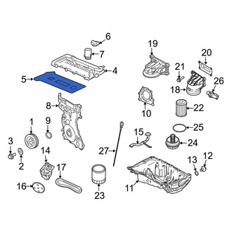 Mercury OE - Engine Valve Cover Gasket