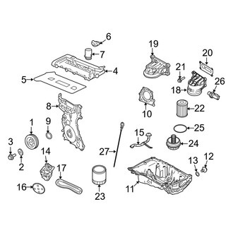 Mercury OE - Engine / Transaxle - Engine Parts