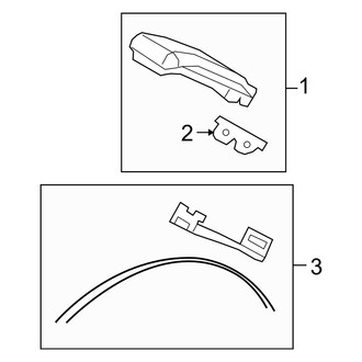 Mercury OE - Electrical - Tire Pressure Monitor Components (Hybrid)