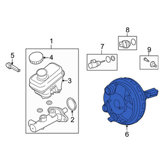 Mercury OE - Power Brake Booster