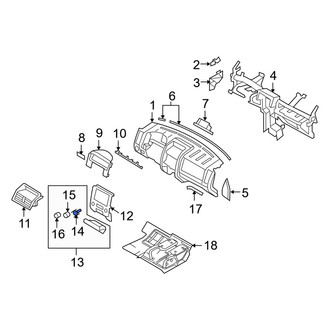 Mercury OE - Front 12 Volt Accessory Power Outlet