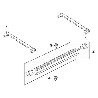 Mercury OE - Roof Rack (FULL HYBRID EV-GAS (FHEV))