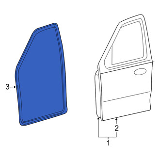 Mercury OE - Front Door Seal