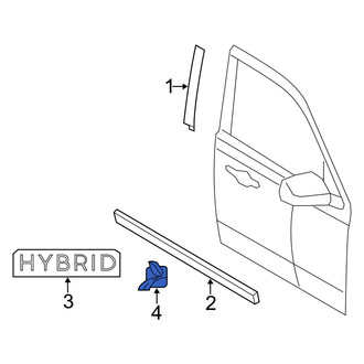 Mercury OE - Door Emblem