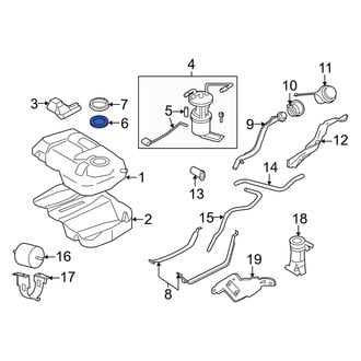 Mercury OE - Fuel Tank Sending Unit Gasket