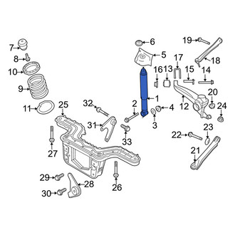 Mercury OE - Rear Suspension Shock Absorber