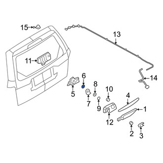 Mercury OE - Wiper Motor Grommet