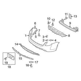 Mercury OE - Front Bumper - Bumper & Components (FULL HYBRID EV-GAS (FHEV))
