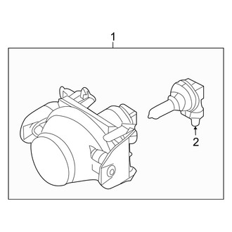 Mercury OE - Front Lamps - Fog Lamps (Hybrid)