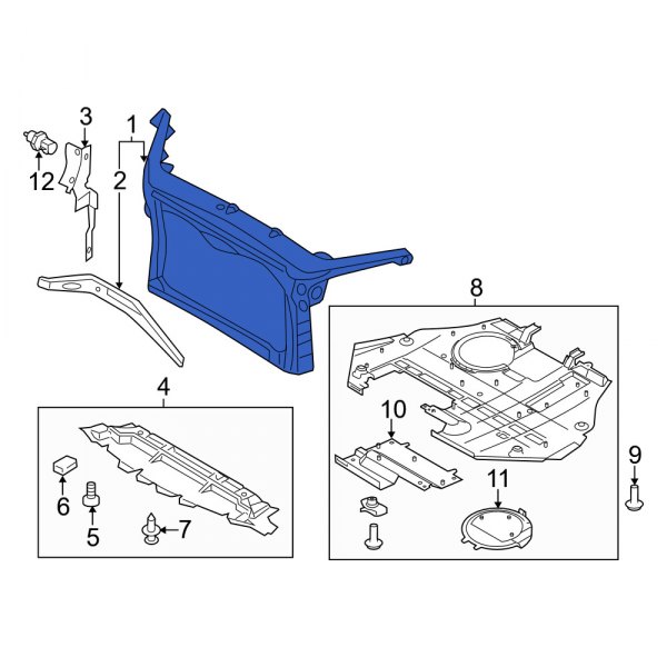 Radiator Support Panel