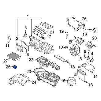 Mercury OE - HVAC Control Module