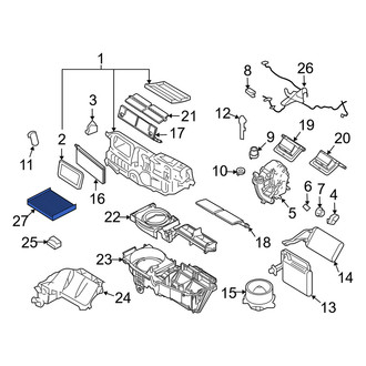 Mercury OE - Cabin Air Filter