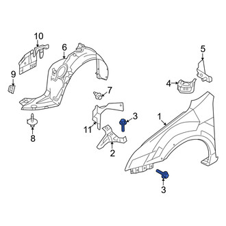 Mercury OE - Fender Bolt
