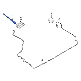 Mercury OE - Radio Antenna Mast