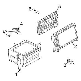Mercury OE - Electrical - Navigation System Components (FULL HYBRID EV-GAS (FHEV))