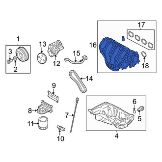 Mercury OE - Engine Intake Manifold