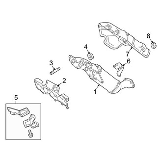 Mercury OE - Exhaust System - Manifold
